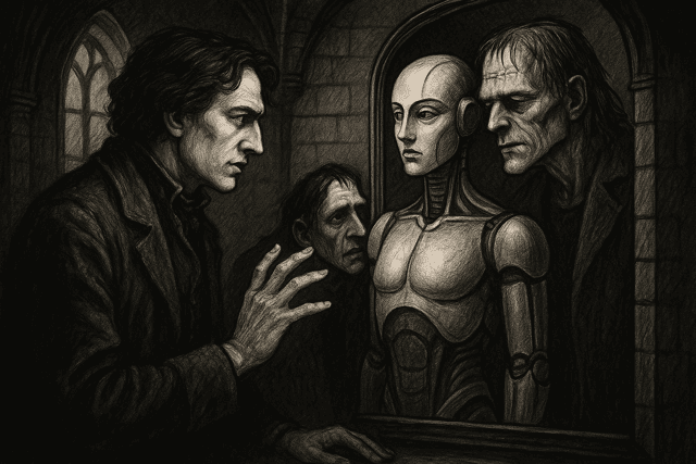 Frankenstein Rewired: Mary Shelley & Machine Consciousness